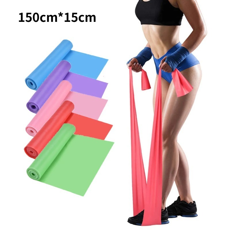 Leg Home Gym Workout - Bandes de résistance en latex naturel,