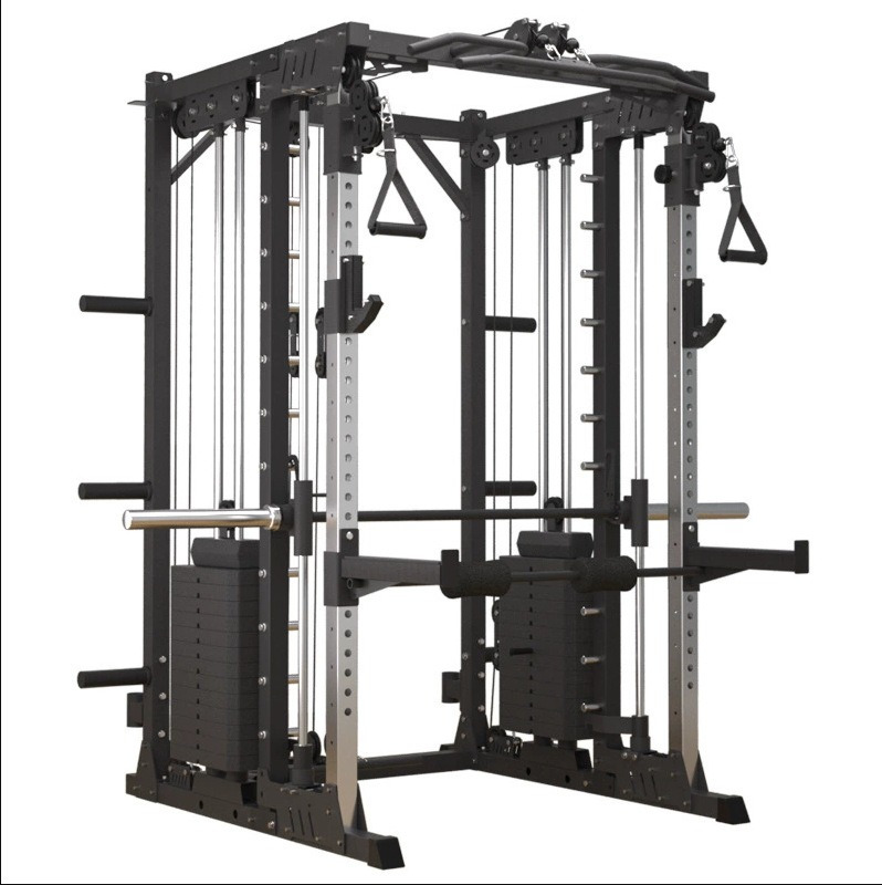 All In One Gym Home Equipment - FDFIT Machine Smith multifonctionnelle tout-en-un, équipement