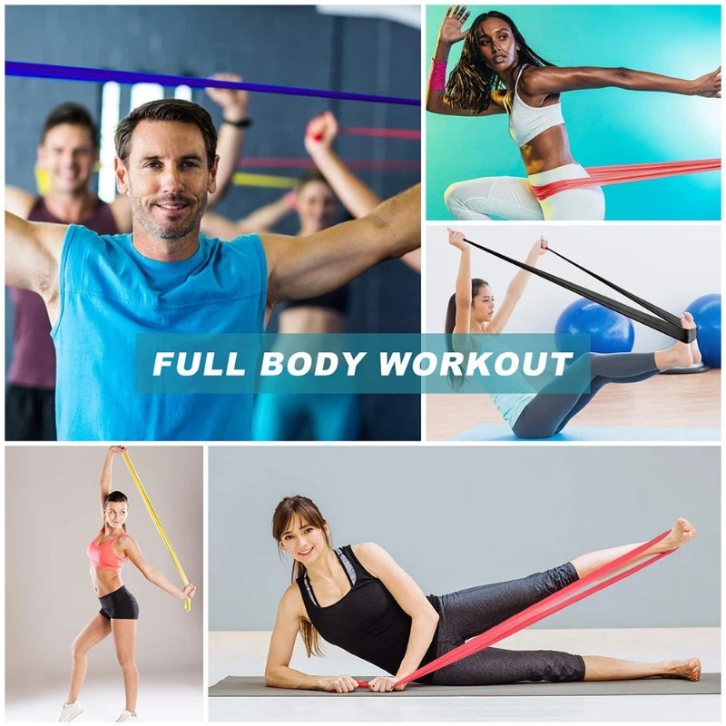 Bandes de résistance en latex  - Leg Home Gym Workout avis et prix
