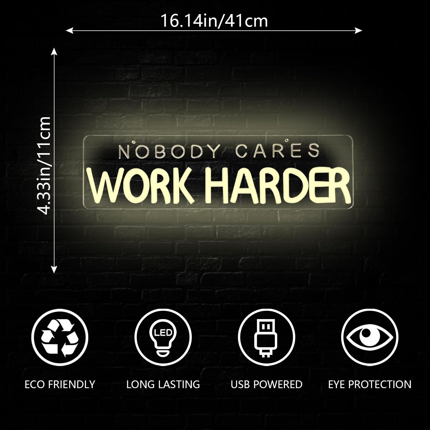 Panneau lumineux LED « Nobody  - Home Gym Neon Sign avis et prix