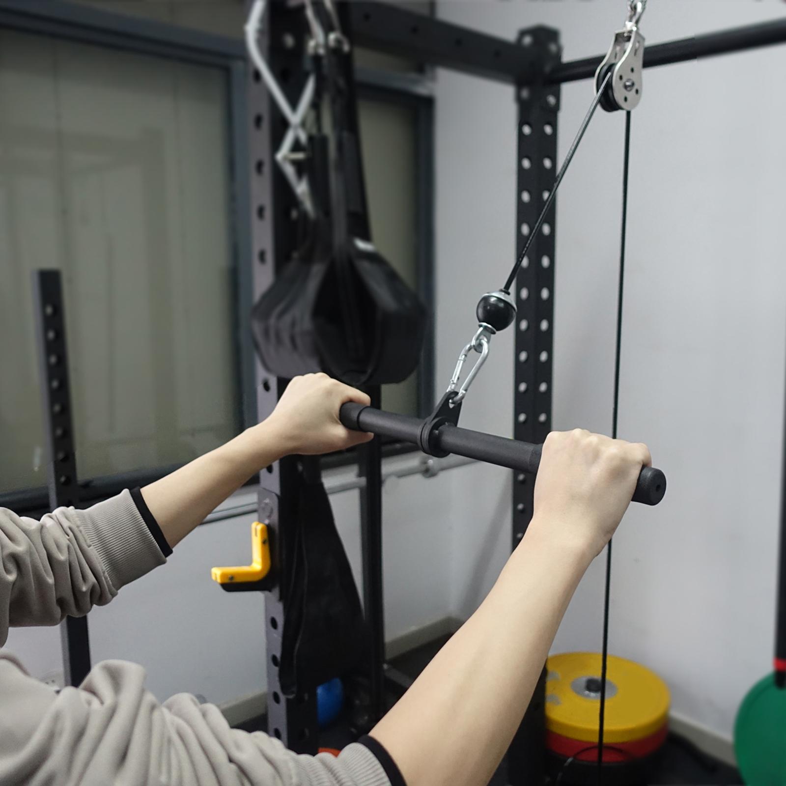 Barre droite tournante LAT, câ - Lat Pulldown Cable avis et prix