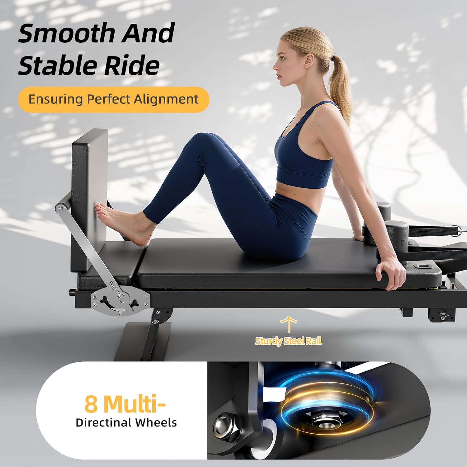Machine de Pilates pliable, éq - Leg Home Gym Workout avis et prix