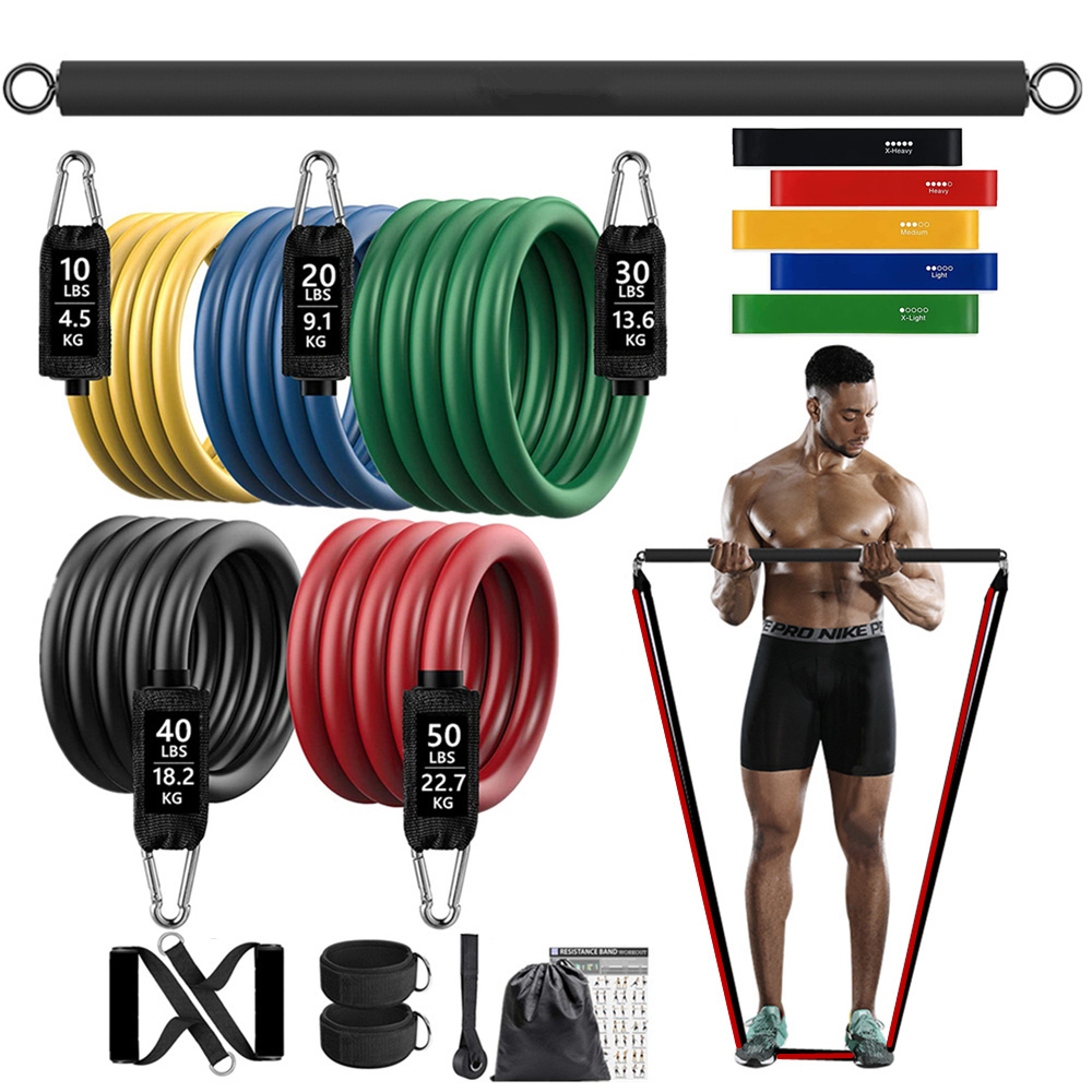 Bande élastique de résistance  - Home Gym Equipment Set avis et prix